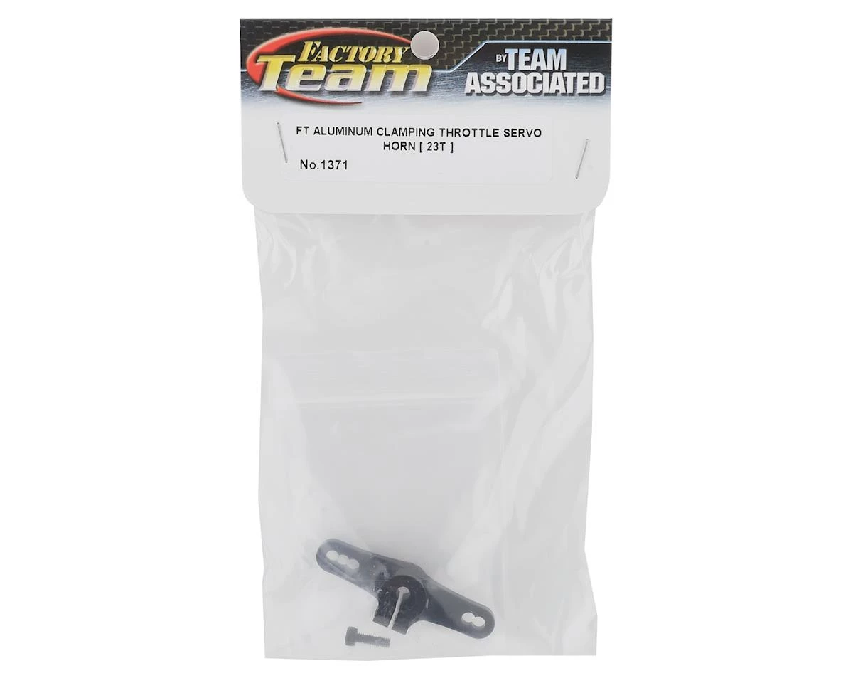 Team Associated Factory Team Aluminum Throttle Servo Horn (23T - KO/Sanwa/JR) 4 Team Associated Factory Team Aluminum Throttle Servo Horn (23T - KO/Sanwa/JR) - Image 2