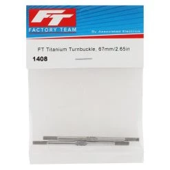 Team Associated Factory Team 2.65" Titanium Turnbuckle (2) -Team Associated Sales asc1408 1