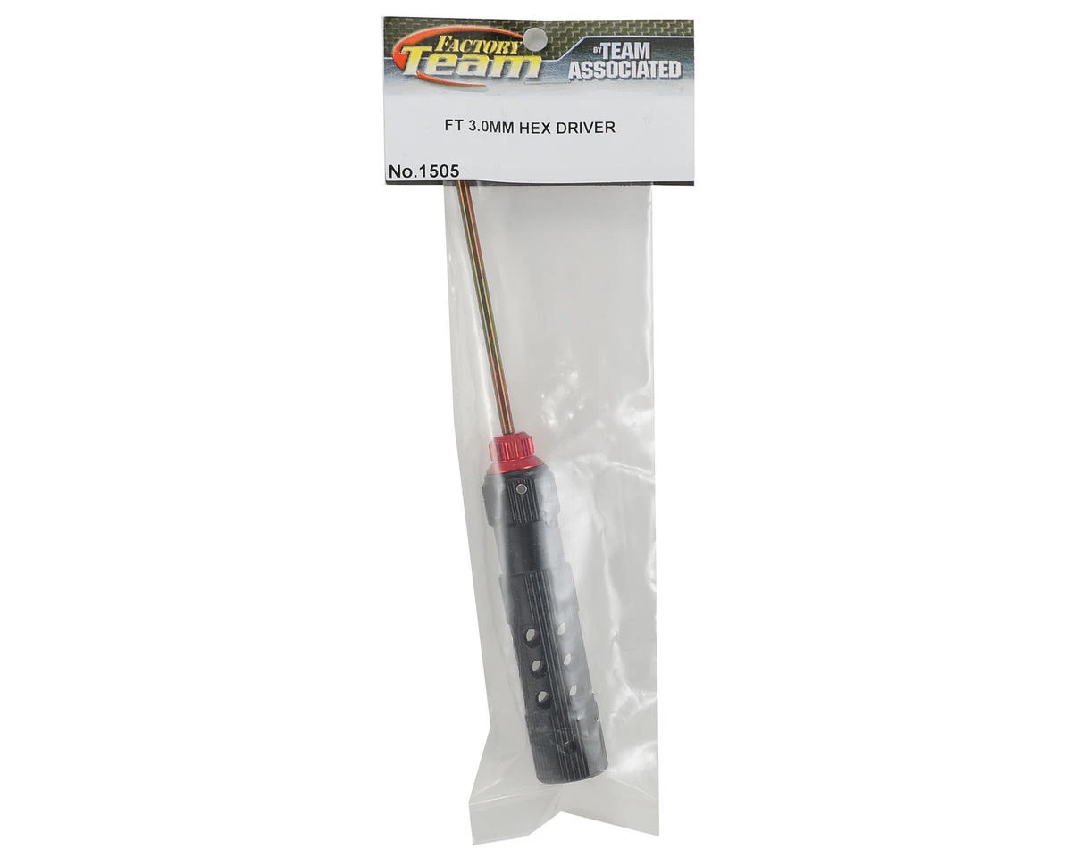 Team Associated Factory Team Hex Driver (3.0mm - Red) 4 Team Associated Factory Team Hex Driver (3.0mm - Red) - Image 2