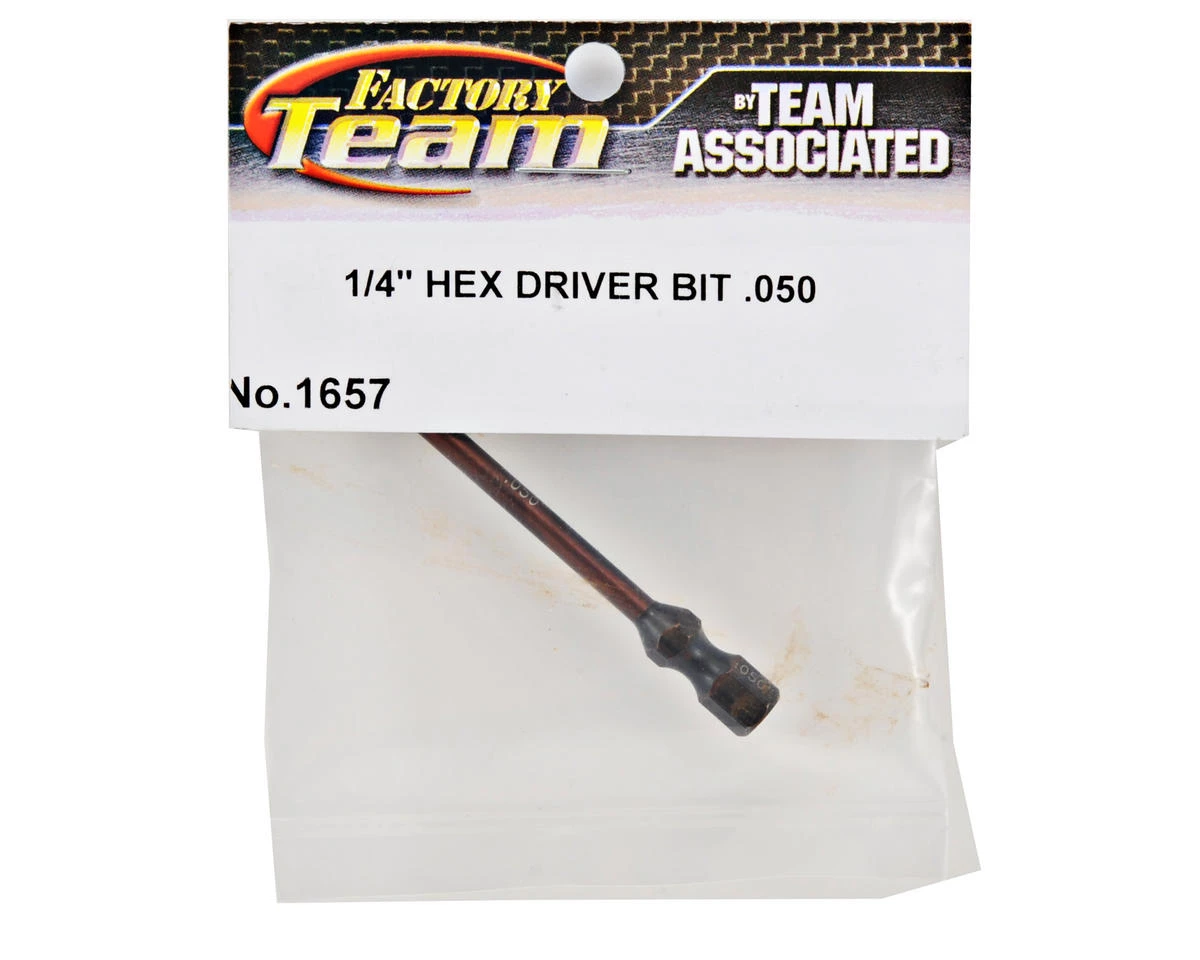 Team Associated Factory Team Hex Driver Bit (.050) 4 Team Associated Factory Team Hex Driver Bit (.050) - Image 2