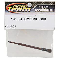 Team Associated Factory Team Hex Driver Bit (1.5mm) -Team Associated Sales asc1661 1