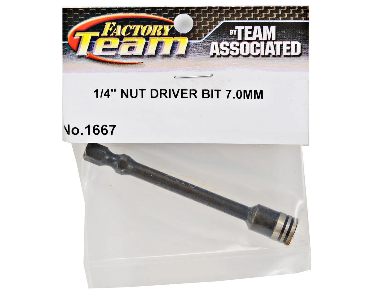 Team Associated Factory Team Nut Driver Bit (7.0mm) 4 Team Associated Factory Team Nut Driver Bit (7.0mm) - Image 2