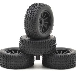 Team Associated SC28 Pre-Mounted Tires