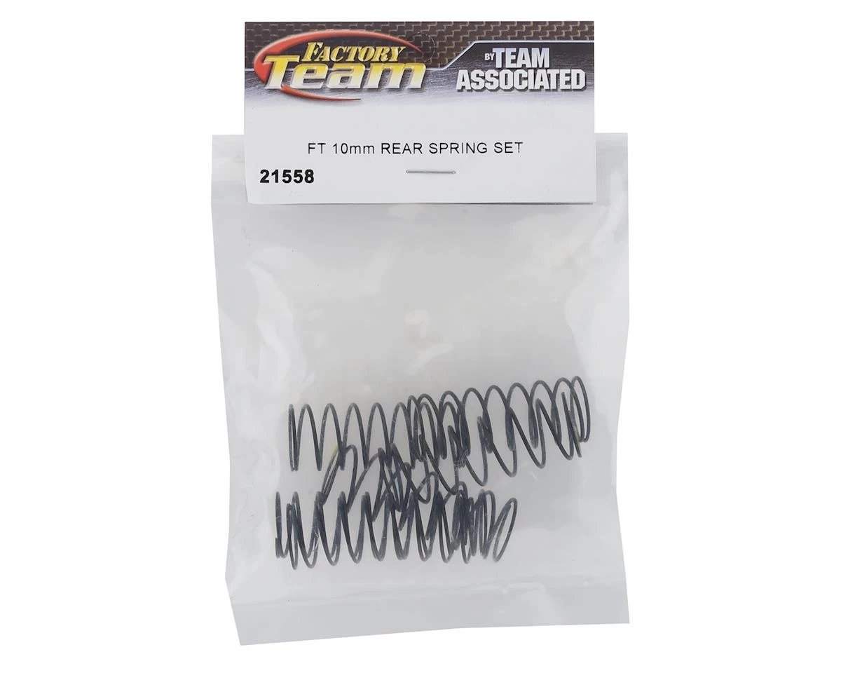 Team Associated Factory Team Reflex 14B/14T 10mm Rear Shock Spring Set 4 Team Associated Factory Team Reflex 14B/14T 10mm Rear Shock Spring Set - Image 2