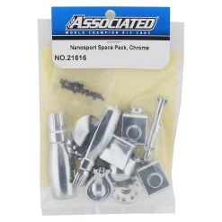 Team Associated NanoSport Space Pack (Chrome) -Team Associated Sales asc21616 3