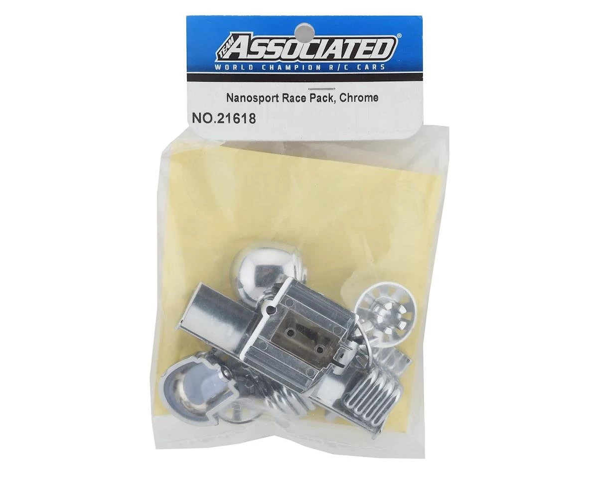 Team Associated NanoSport Race Pack (Chrome) 6 Team Associated NanoSport Race Pack (Chrome) - Image 4