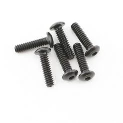 Team Associated 4-40x7/16" Button Head Cap Screws (6)