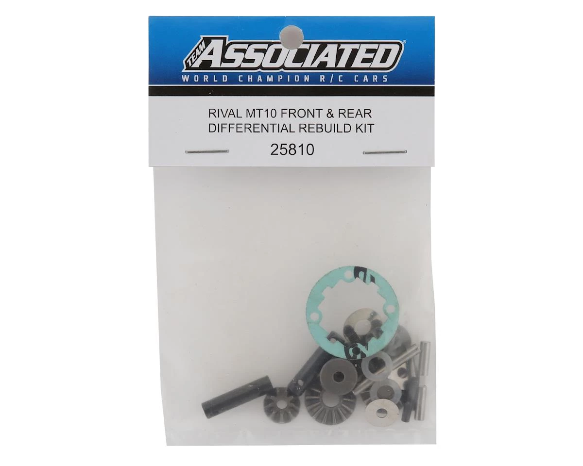 Team Associated Rival MT10 Differential Rebuild Kit 4 Team Associated Rival MT10 Differential Rebuild Kit - Image 2