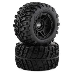 Team Associated RIVAL MT8 Pre-Mounted Tires (2)