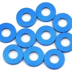 Team Associated 7.8x3.5x2.0mm Aluminum Hub Spacer Washer (Blue) (10)