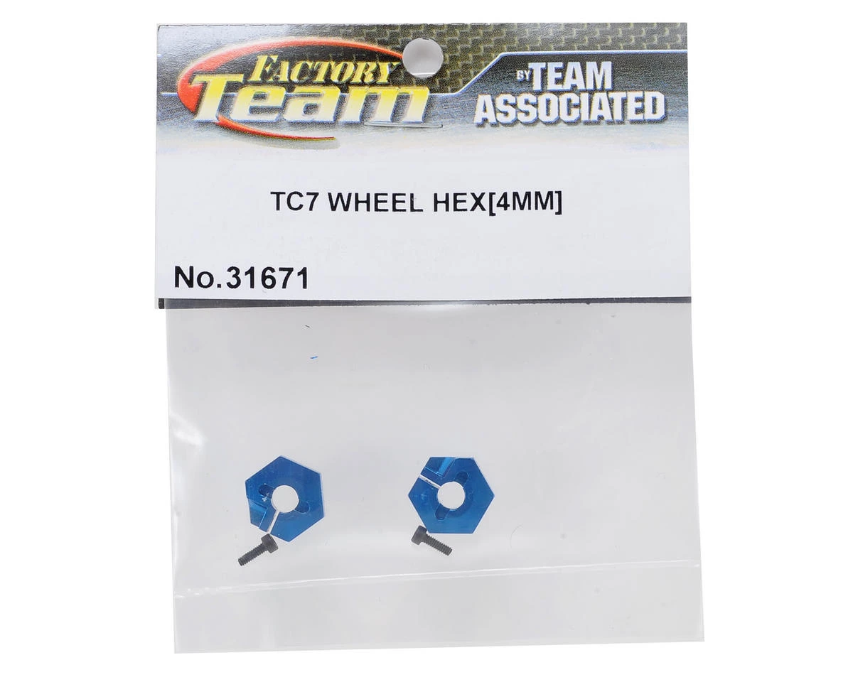 Team Associated 4.0mm Factory Team Aluminum Wheel Hex (2) 4 Team Associated 4.0mm Factory Team Aluminum Wheel Hex (2) - Image 2