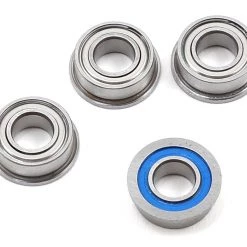 Team Associated TC7 Factory Team 4x8x3mm Flanged Ball Bearings (4)