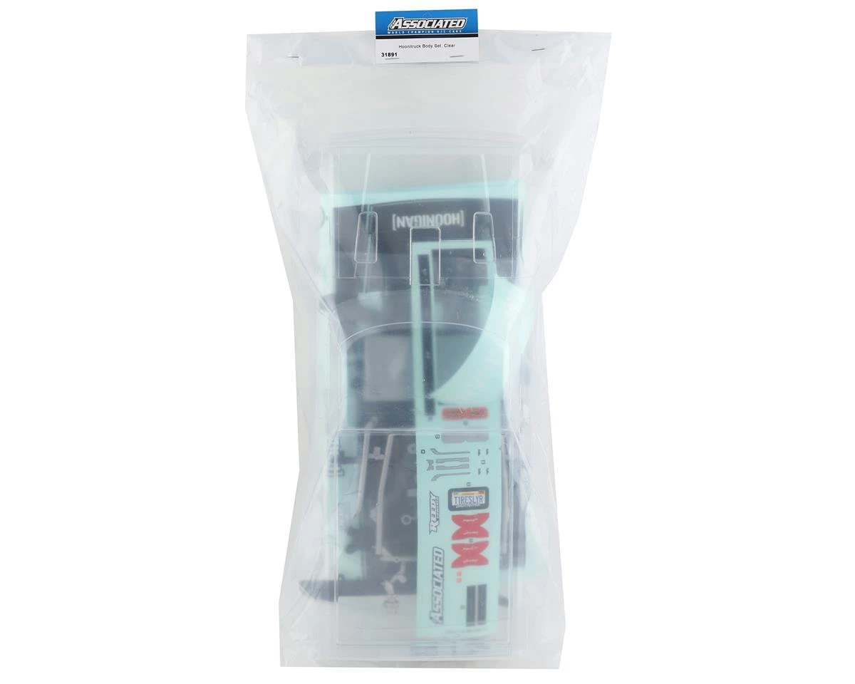 Team Associated Hoonitruck Body Set (Clear) 9 Team Associated Hoonitruck Body Set (Clear) - Image 7