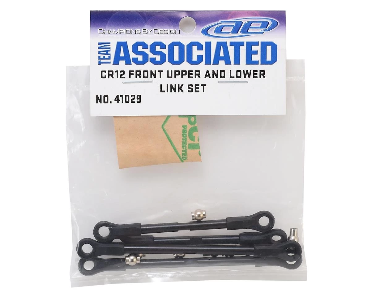 Team Associated CR12 Front Upper & Lower Links Set 4 Team Associated CR12 Front Upper & Lower Links Set - Image 2
