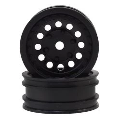 Team Associated 12mm Hex CR12 Wheel w/Caps (Black) (2)