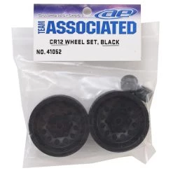 Team Associated 12mm Hex CR12 Wheel w/Caps (Black) (2) -Team Associated Sales asc41052 3