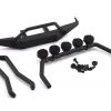 Team Associated CR12 Roll Bar & Bumper (Black) -Team Associated Sales asc41067