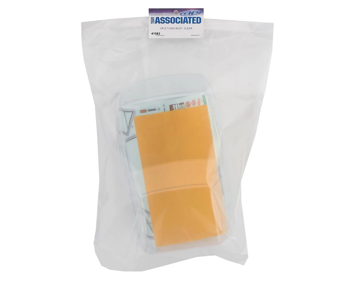 Team Associated CR12 Tioga Body (Clear) 4 Team Associated CR12 Tioga Body (Clear) - Image 2