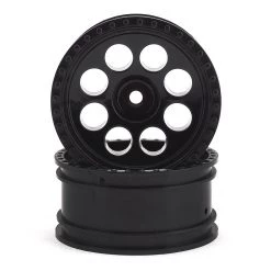 Team Associated CR12 Tioga Wheels (Black) (2)