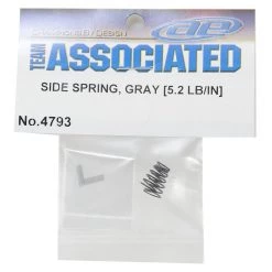 Team Associated RC10F6 Side Spring (2) (Gray - 5.2lb) -Team Associated Sales asc4793 2