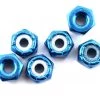 Team Associated 8/32 Aluminum Locknut (Blue Anodized) (6) -Team Associated Sales asc6943