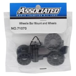 Team Associated DR10 Wheelie Bar Wheels & Mount -Team Associated Sales asc71070 1