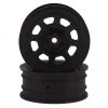 Team Associated SR10 Front Wheels (Black) (2) -Team Associated Sales asc71096