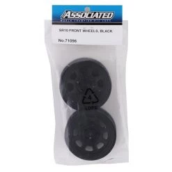 Team Associated SR10 Front Wheels (Black) (2) -Team Associated Sales asc71096 2