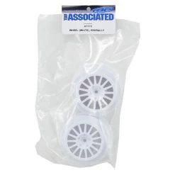 Team Associated Rally Wheel (White) -Team Associated Sales asc7175 2