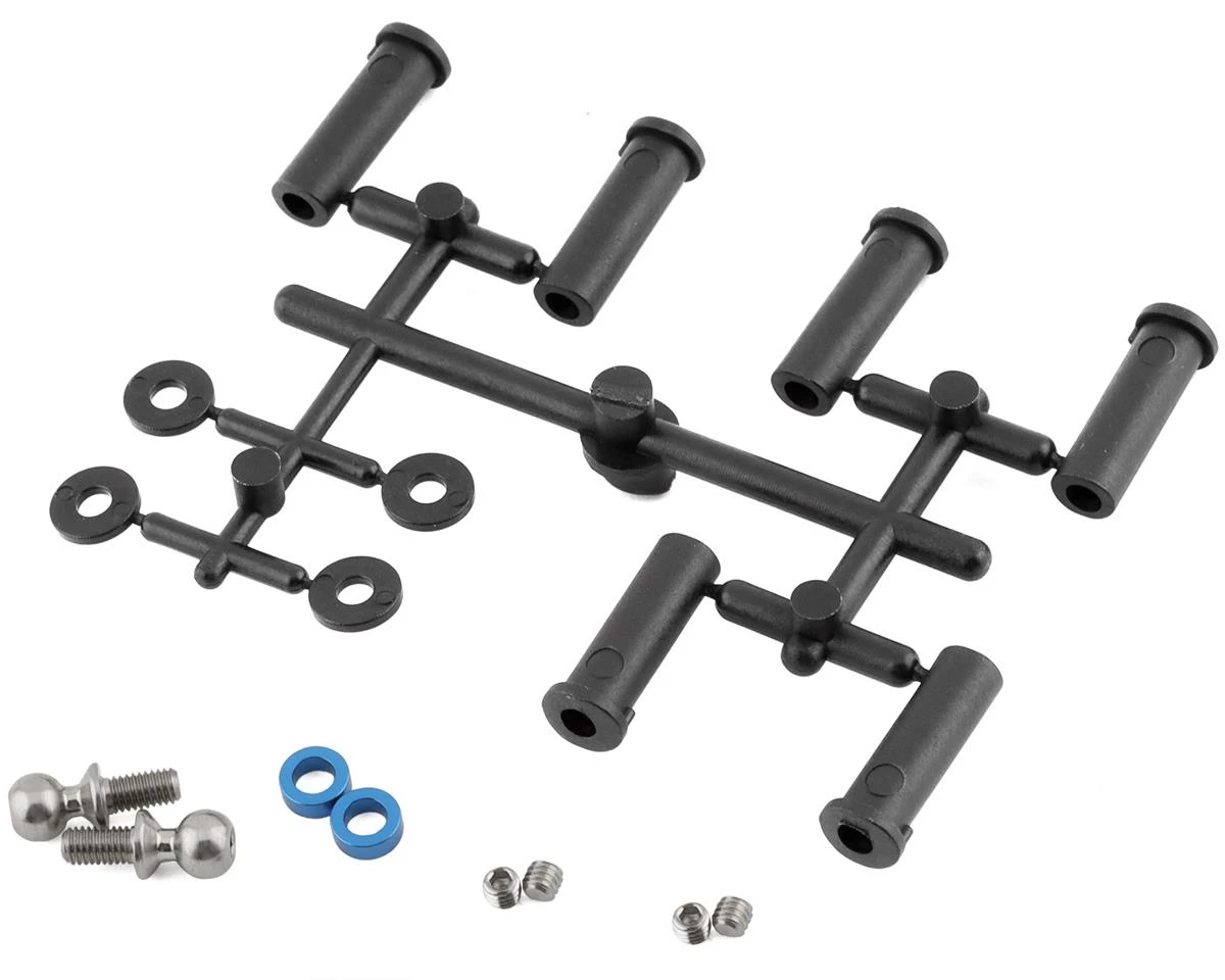 Team Associated DR10 Factory Team Aluminum Rear Hub Set (Blue) (2) 4 Team Associated DR10 Factory Team Aluminum Rear Hub Set (Blue) (2) - Image 2