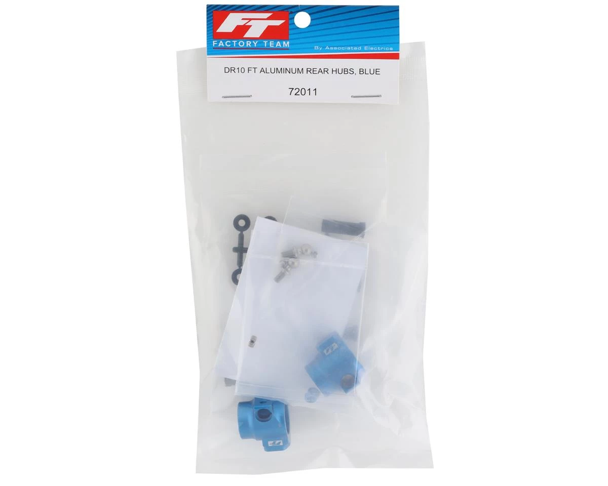 Team Associated DR10 Factory Team Aluminum Rear Hub Set (Blue) (2) 5 Team Associated DR10 Factory Team Aluminum Rear Hub Set (Blue) (2) - Image 3