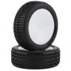 Team Associated RB10 RTR Front Pre-Mounted Tires (White) (2) -Team Associated Sales asc72018