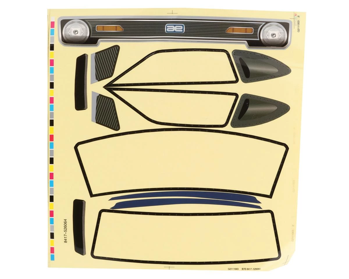 Team Associated DR10 Pro Reakt Lucas Oil Body (Clear) 6 Team Associated DR10 Pro Reakt Lucas Oil Body (Clear) - Image 4