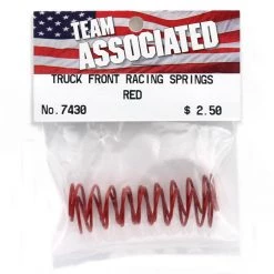 Team Associated Front Truck Shock Spring 3.90lb (Red) (2) -Team Associated Sales asc7430 1