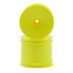 Team Associated 12mm Hex Stadium Truck Dish Wheel (2) (Yellow)
