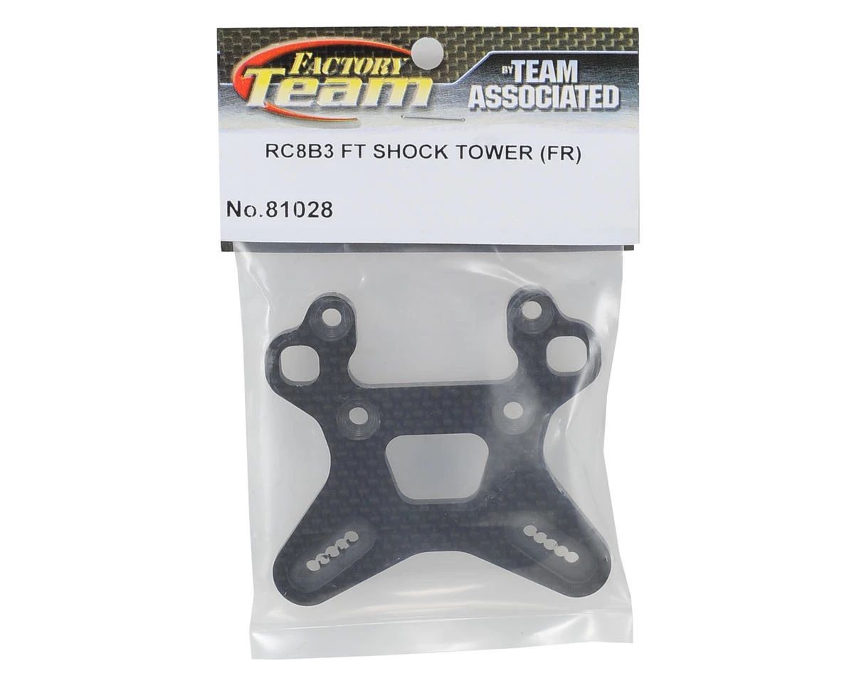 Team Associated RC8B3 Factory Team Front Carbon Fiber Shock Tower 4 Team Associated RC8B3 Factory Team Front Carbon Fiber Shock Tower - Image 2