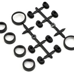 Team Associated RC8 B3 Factory Team Aluminum Rear Hub Inserts (2)