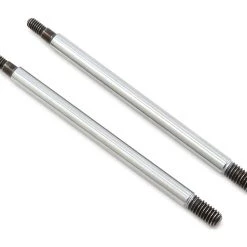 Team Associated 33.5mm RC8T3 Factory Team "Chrome Finish" Front Shock Shaft (2)