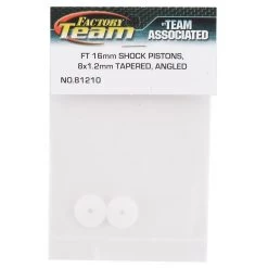 Team Associated Factory Team 16mm Big Bore Tapered Shock Piston (8x1.2mm) (2) -Team Associated Sales asc81210 1