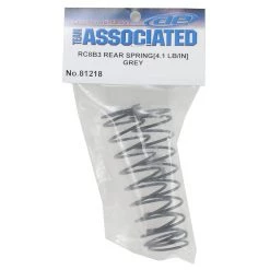 Team Associated RC8B3 Rear Shock Spring Set (Grey - 4.1lb/in) (2) -Team Associated Sales asc81218 2