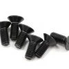 Team Associated 4x10mm Flat Head Hex Screw (6) -Team Associated Sales asc81262