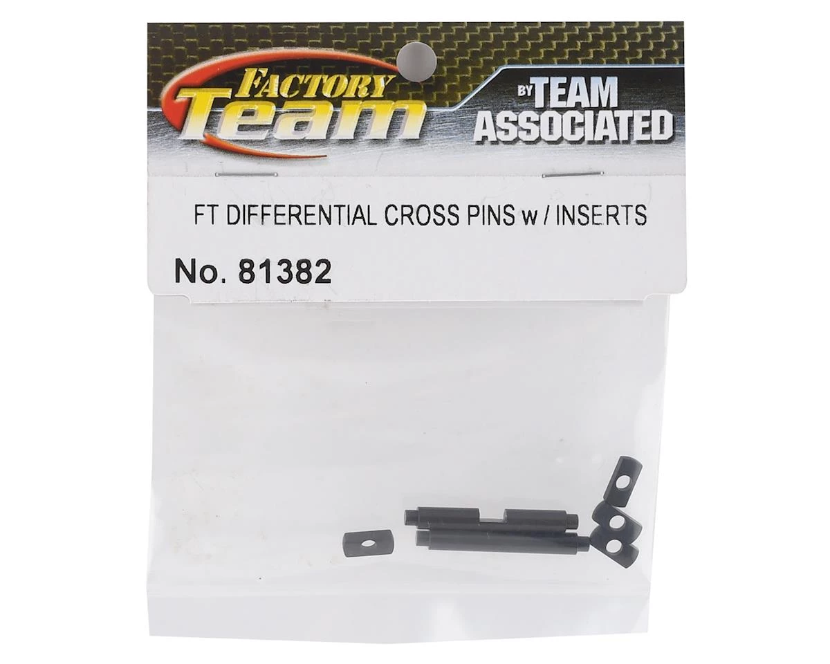 Team Associated Factory Team 1/8 V3 Differential Cross Pin Set 4 Team Associated Factory Team 1/8 V3 Differential Cross Pin Set - Image 2