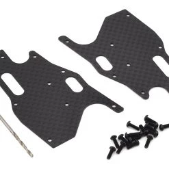 Team Associated RC8B3.1 Factory Team Graphite Front Arm Stiffeners