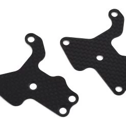 Team Associated RC8 B3.2 1.2mm Carbon Fiber Front Suspension Arm Inserts (2)