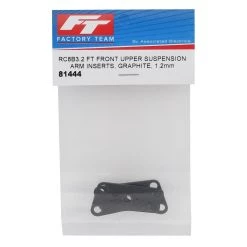 Team Associated RC8 B3.2 Carbon Fiber Front Upper Suspension Arm Inserts (2) -Team Associated Sales asc81444 1