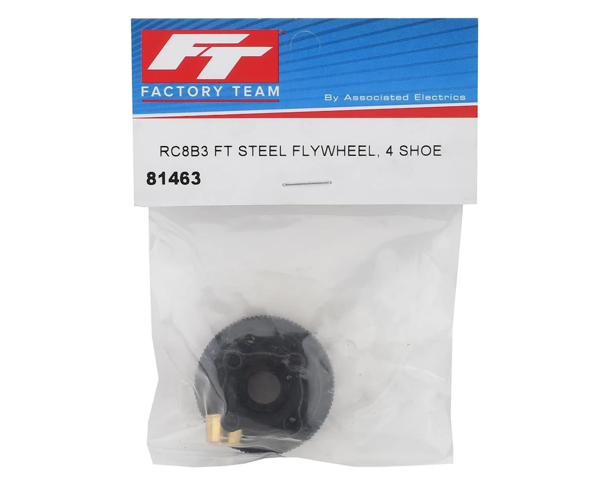 Team Associated RC8B3.1 Factory Team 4-Shoe Clutch Flywheel 4 Team Associated RC8B3.1 Factory Team 4-Shoe Clutch Flywheel - Image 2