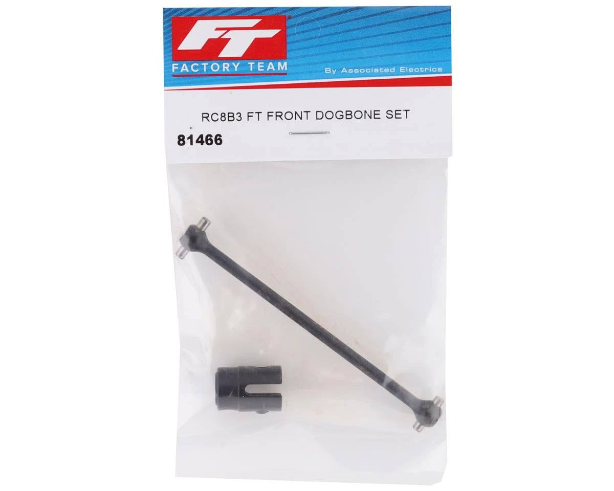 Team Associated 84.5mm Factory Team RC8B3 Center/Front Dogbone Set 4 Team Associated 84.5mm Factory Team RC8B3 Center/Front Dogbone Set - Image 2