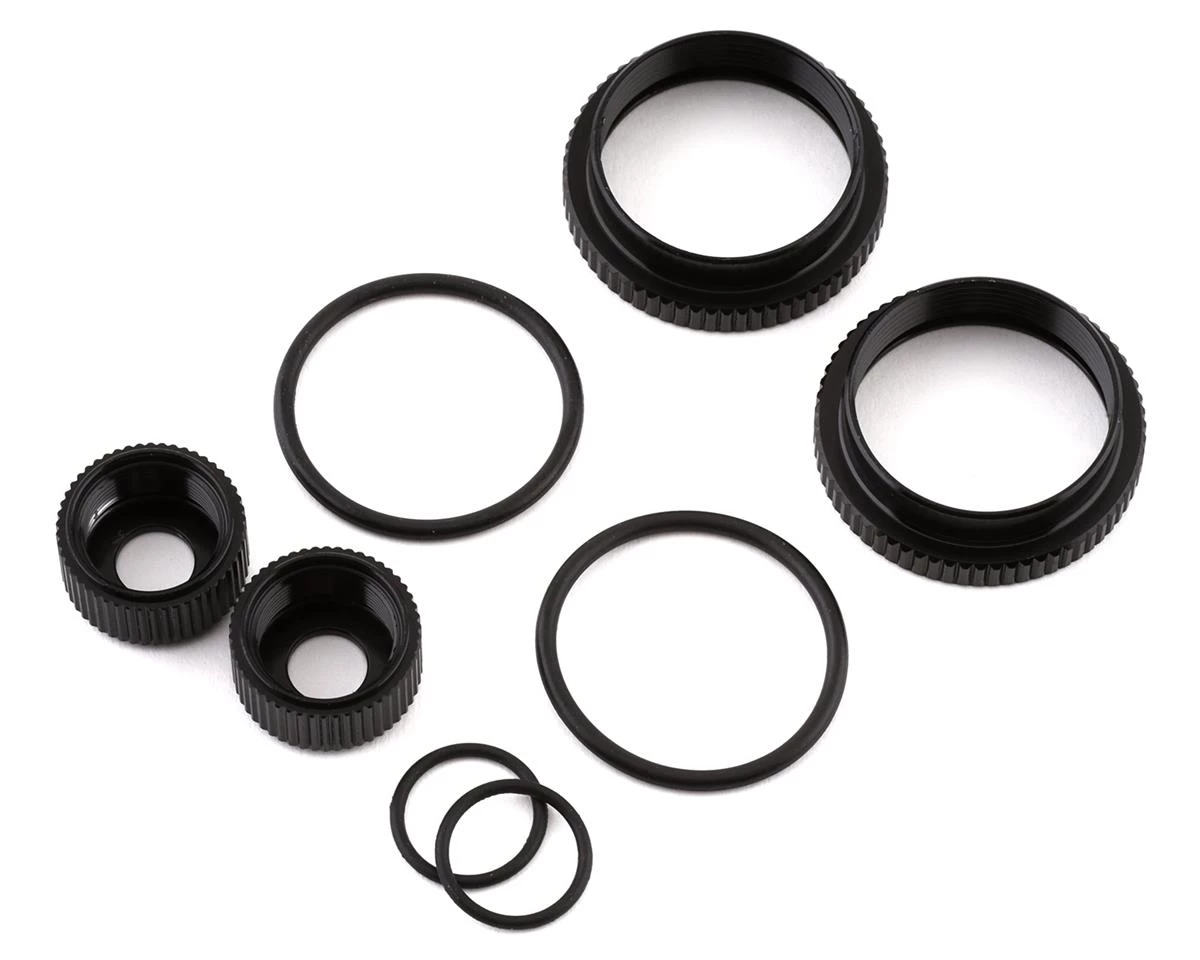 Team Associated RC8B3.2/T3.2 16mm Shock Collar & Seal Retainer Set (Black) 3 Team Associated RC8B3.2/T3.2 16mm Shock Collar & Seal Retainer Set (Black)