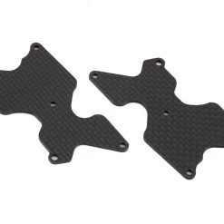 Team Associated RC8B4/RC8B4e Factory Team Carbon Rear Arm Inserts (2) (2.0mm)