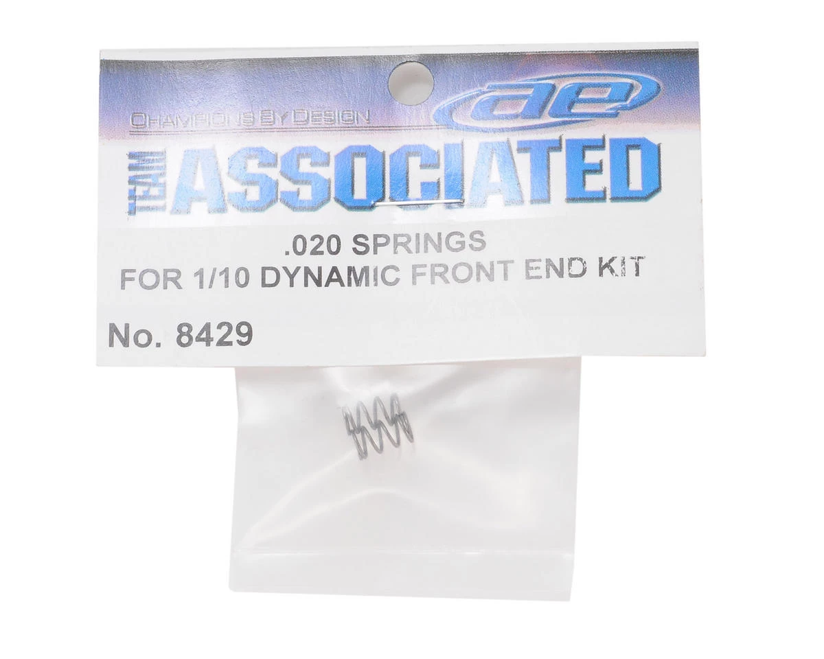 Team Associated Front Suspension Spring Set (.020) 4 Team Associated Front Suspension Spring Set (.020) - Image 2